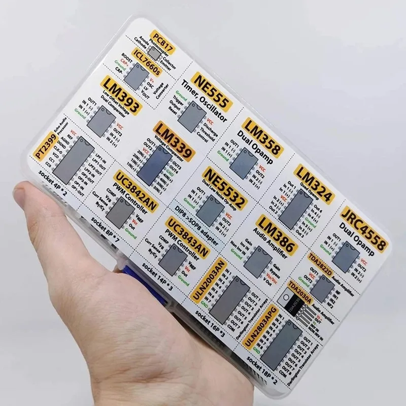 Modena Combination Chip XL Series Operational Amplifier Oscillator Combination Chip Electronic ...