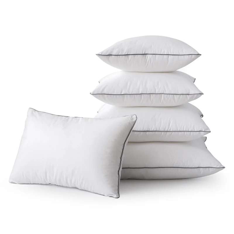 Goose Down Feathers Fill Bedding And Sofa Cushion Pillow Inner Insert Core With Law Label For