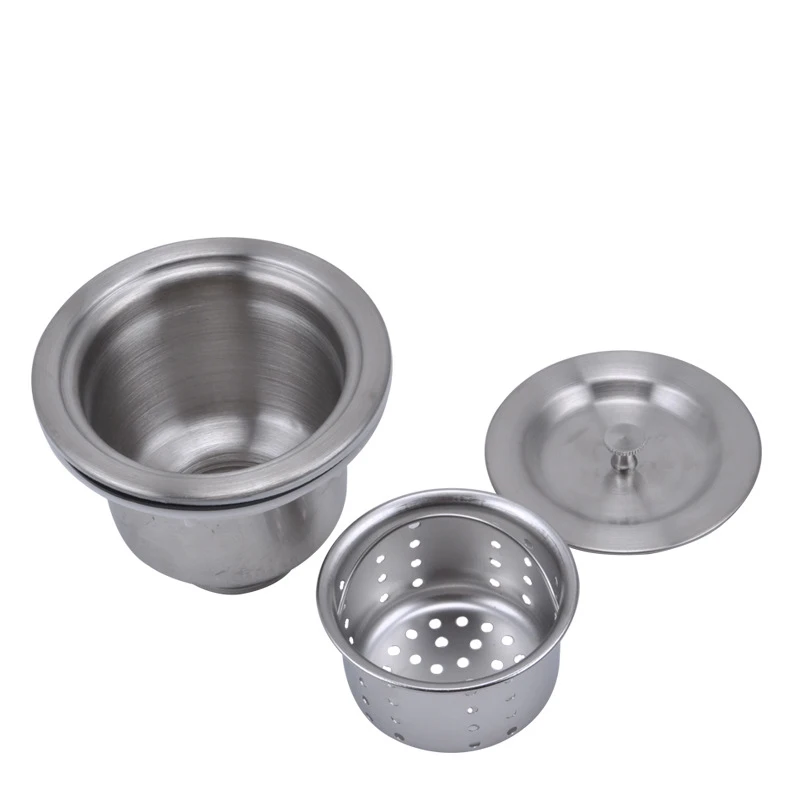 Stainless Steel Kitchen Sink Strainer With Removal Basket,Drainer