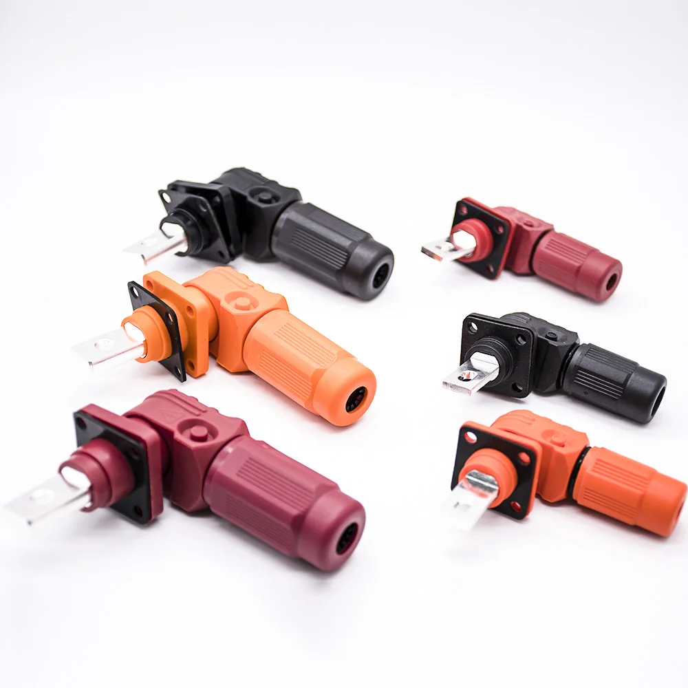 Ip67 High Current 60a350a Plastic Right Angle 6mm 8mm 12mm Surlok Plus