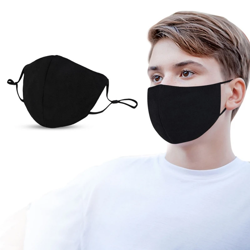face mouth mask black cotton dust mask fashion stylish custom