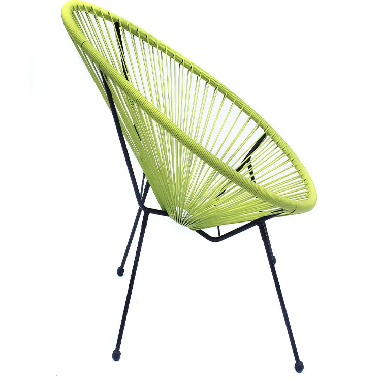 Outdoor Plastic String Chair - Rattan Furniture for Garden