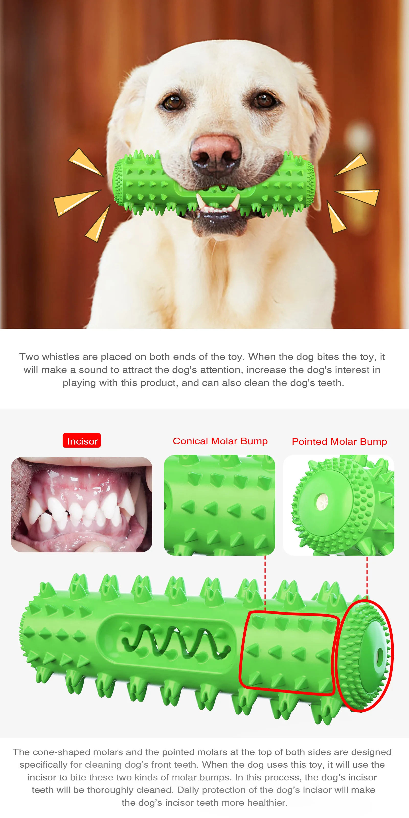 For Explosions Tpr Eco-friendly Chicken Flavor Voice-producing Dog Toy ...