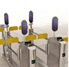 Security electronic ticketing management automated border control facial recognition system swinging gate
