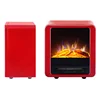 Portable Flame Heater 3D Simulation Fireplace Warm Air Blower Electric Table Heater