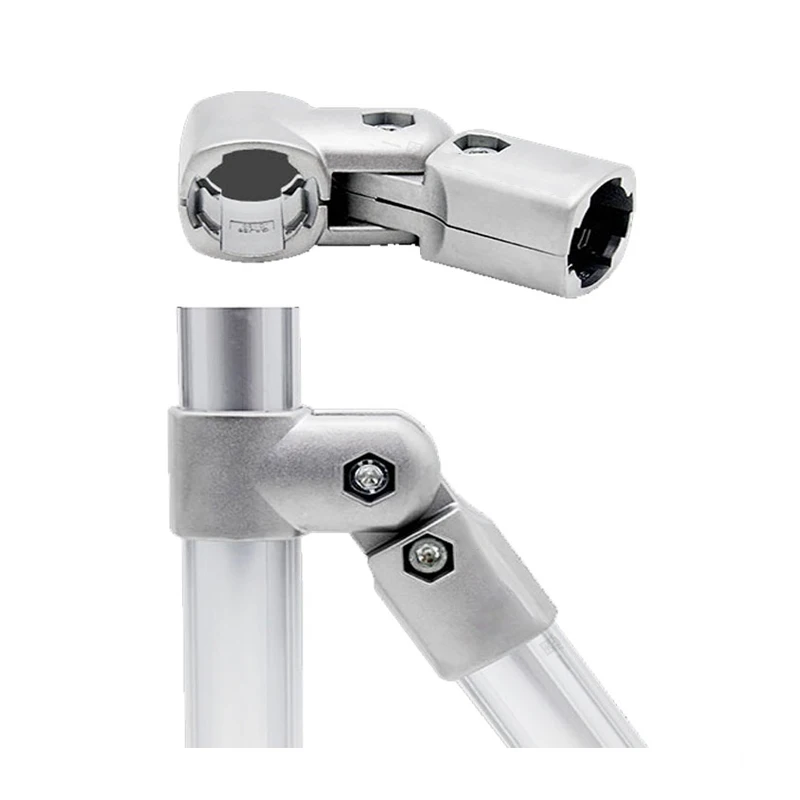 product external 180 degree d28 third generation line rod aluminum alloy 6000 series lean pipeline accessories profile connector for-18