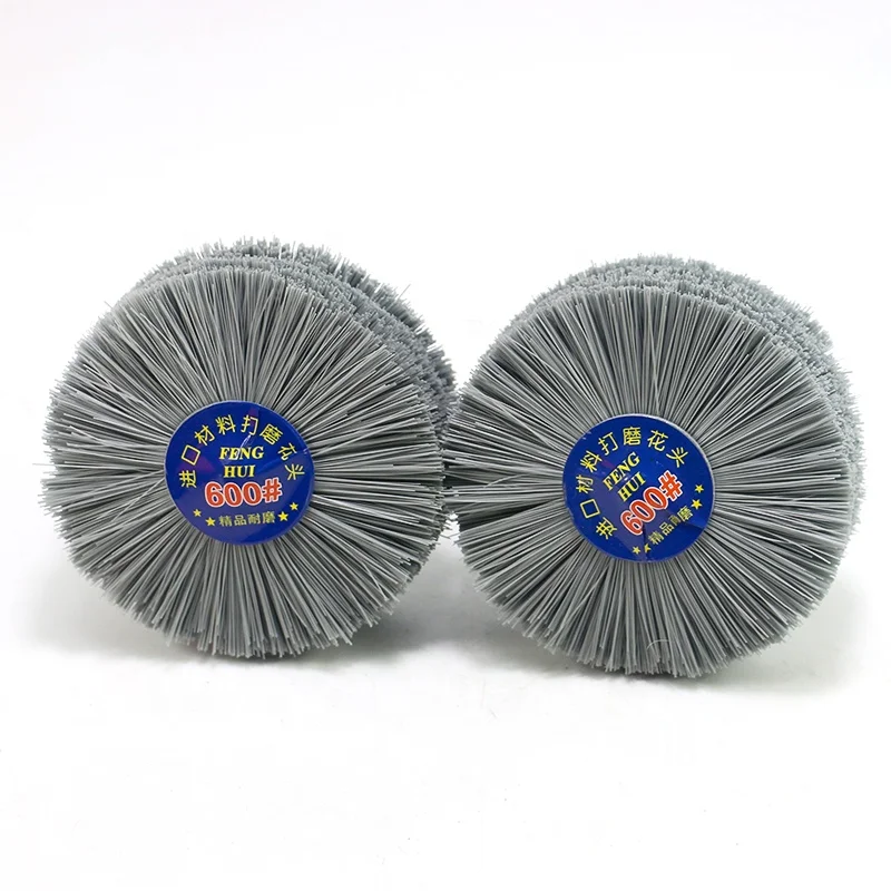 Nylon Buffing Abrasive Grinding Wheel Nylon Bristle Brush For Wood
