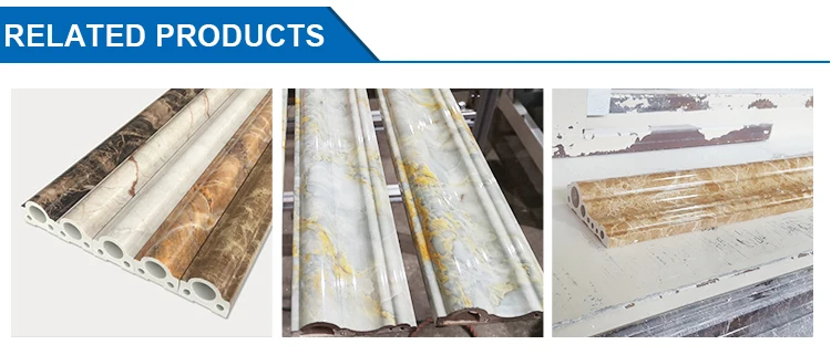 conical twin screw extruder for PVC pipe profile board