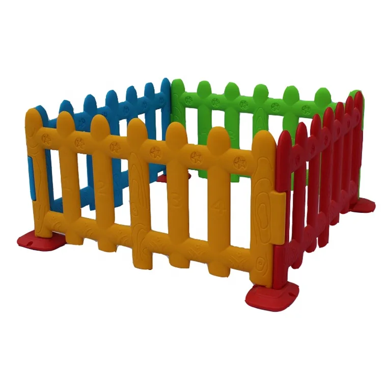 Foldable Colorful Kids Small Garden Baby Plastic Fence Buy Baby