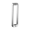 Standard or Custom Pull Shower Glass Room Strip Door Handle Modern Solid Brass Shower Door Handle