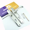 New Design Aluminum Plate Long Cover Steel Panel classic metal Doors Handles for aluminium alloy door lock with good low price