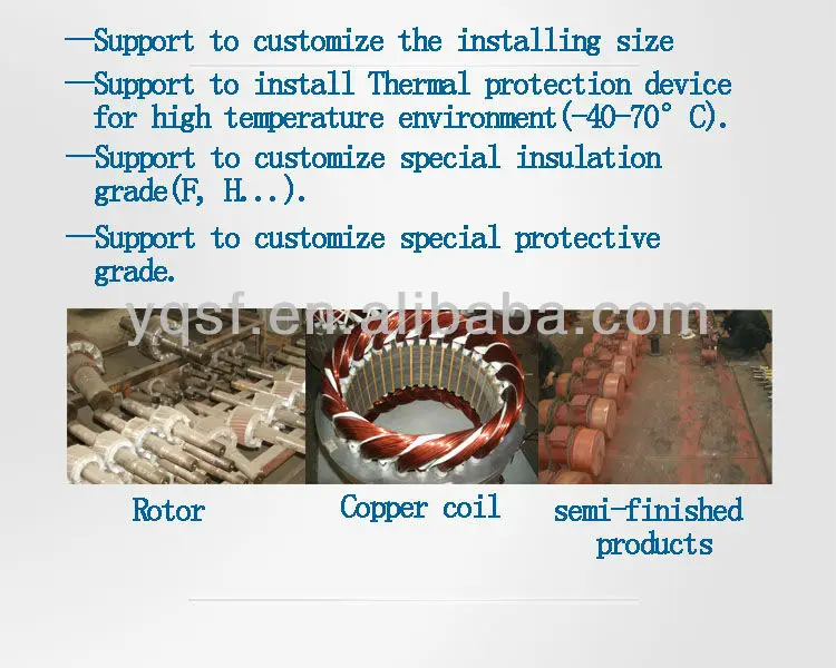 3 Phase Vibrating Machinery Small Electric Vibrating Motor With