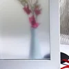 Patterned Frosted Glass Uv Prevent Glass Bathroom 3D Window Static Film Decal Sticker