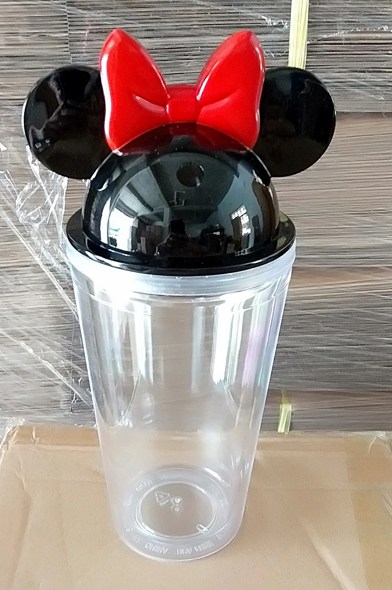 Minnie,Mickey Mouse Cup 16 Oz Personalized Acrylic Plastic Double Wall