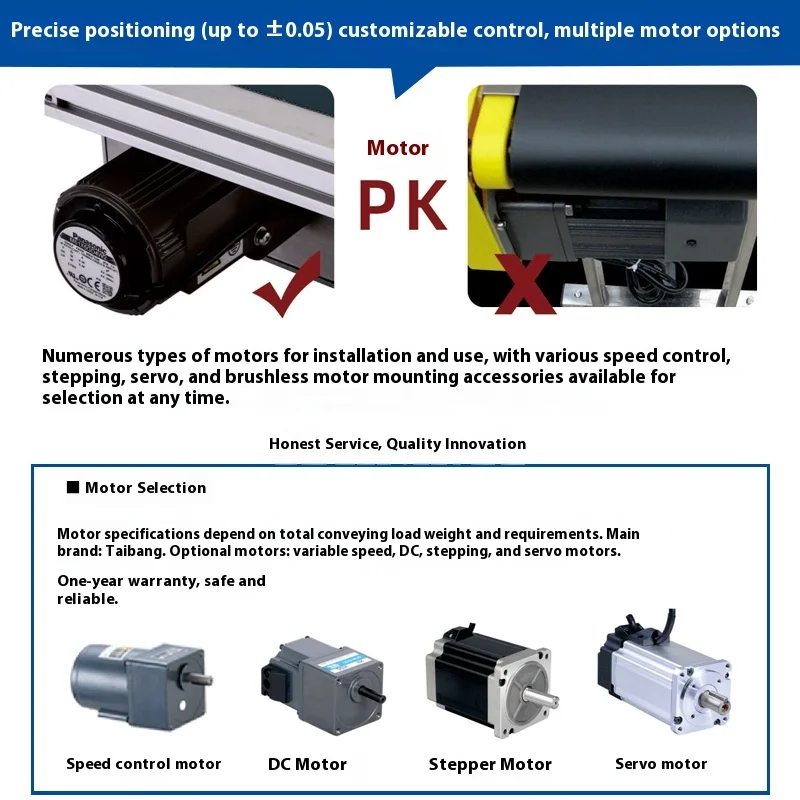 Precision Small Automated Assembly Line Conveyor Belt Transport Belt for Heat Sink Processing Custom Cutting Service Available factory
