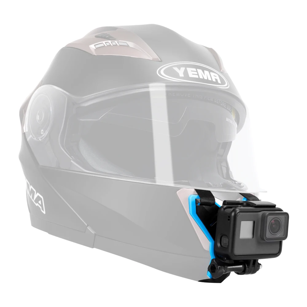 telesin helmet mount gopro chin strap mount