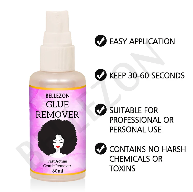 Wholesale 2oz Fast Acting Lace Wig And Hair Extension Adhesive Remover