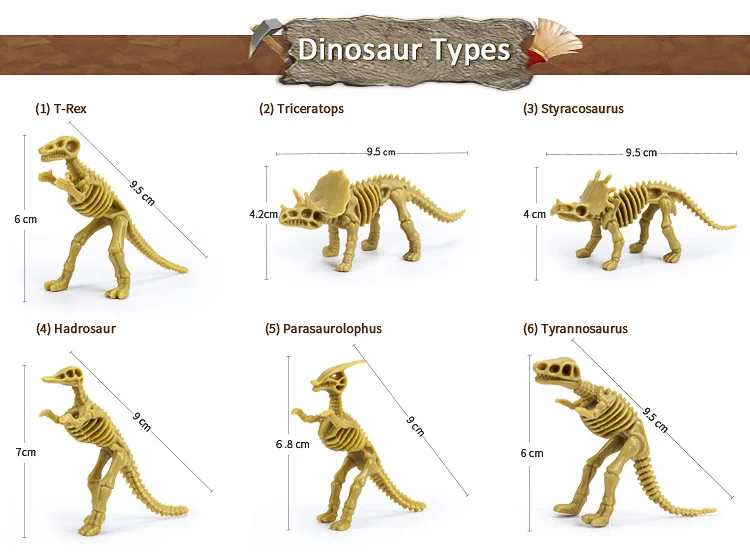 dinosaur dig fossil kit