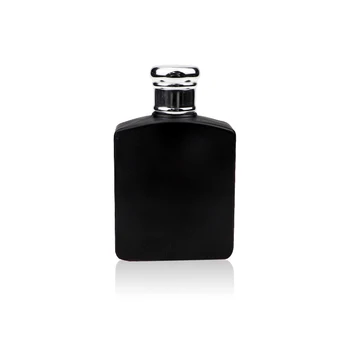 100ml Black Color Coating Men Cologne Rectangular Perfume Glass Bottle ...