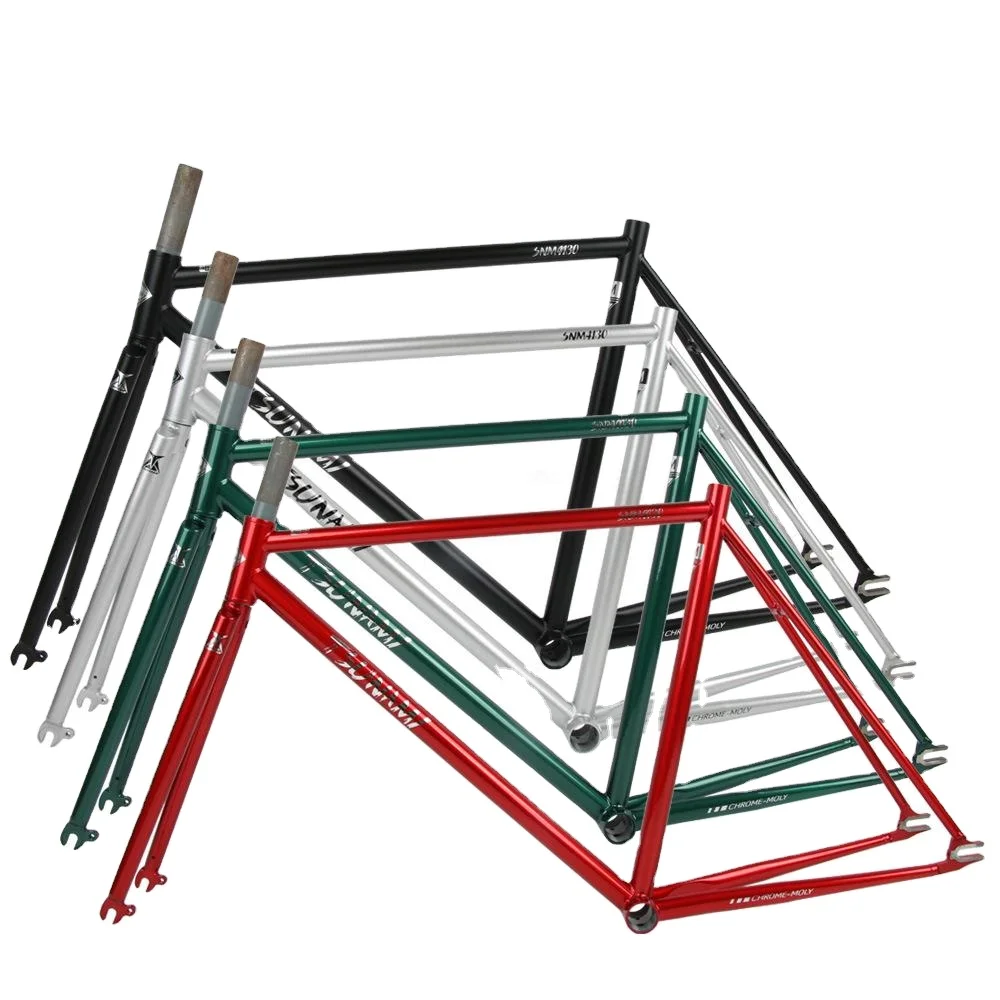 TSUNAMI SNM4130 Chromoly Steel Fixie Frame - Lightweight 700C