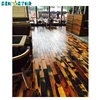 European decoration wall boards solid wood floors old wood planks
