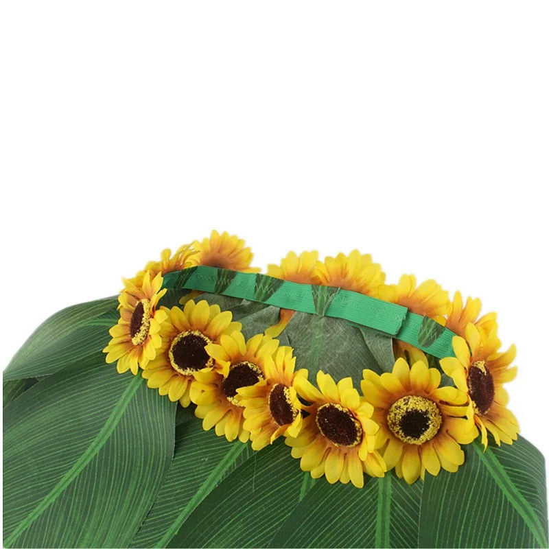 沙滩主题派对夏季派对用品夏威夷头带花圈草裙