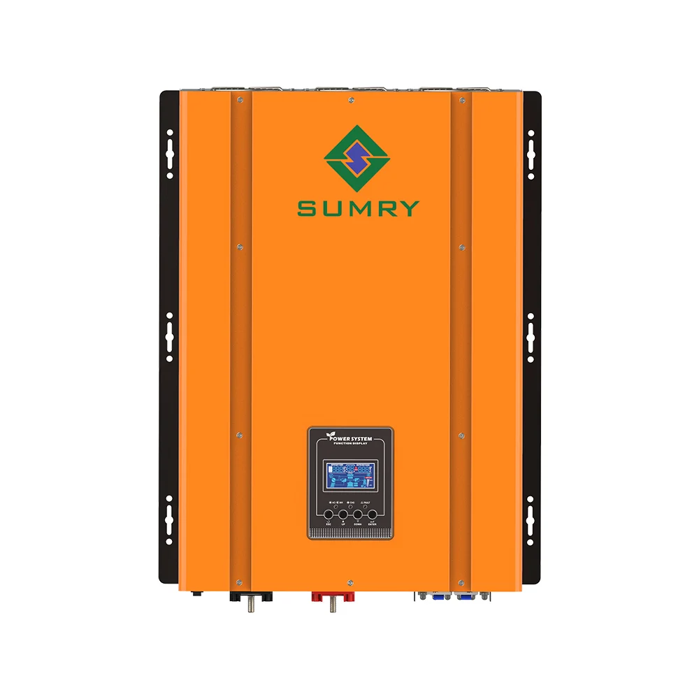 Sumray Summry Solar Hybrid Inverter 8kw Solar Inverter Power Single Phase Off ...