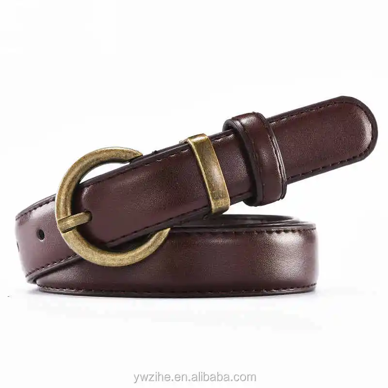 De Cuero De Las Cinturones Hebilla Cinturones Para Mujer Marrón Cintura Mujer Jeans Cinturón Complementos Mujer Cintos Ceinture Los Estudiantes - Buy Cinturón De Moda Mujer,Cinturón Marrón Para Mujer ,Cinturón