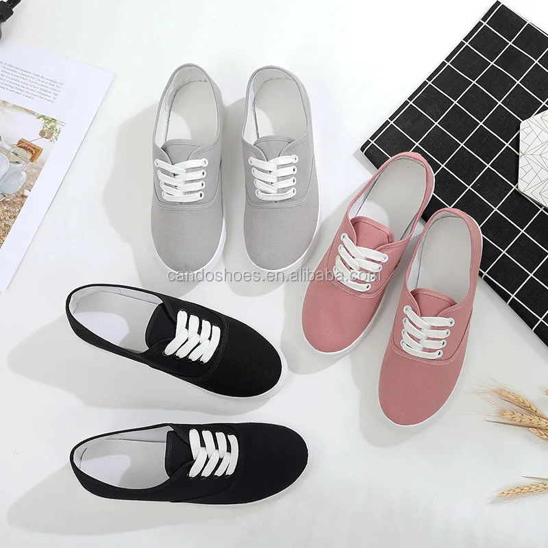canvas white shoes for school
