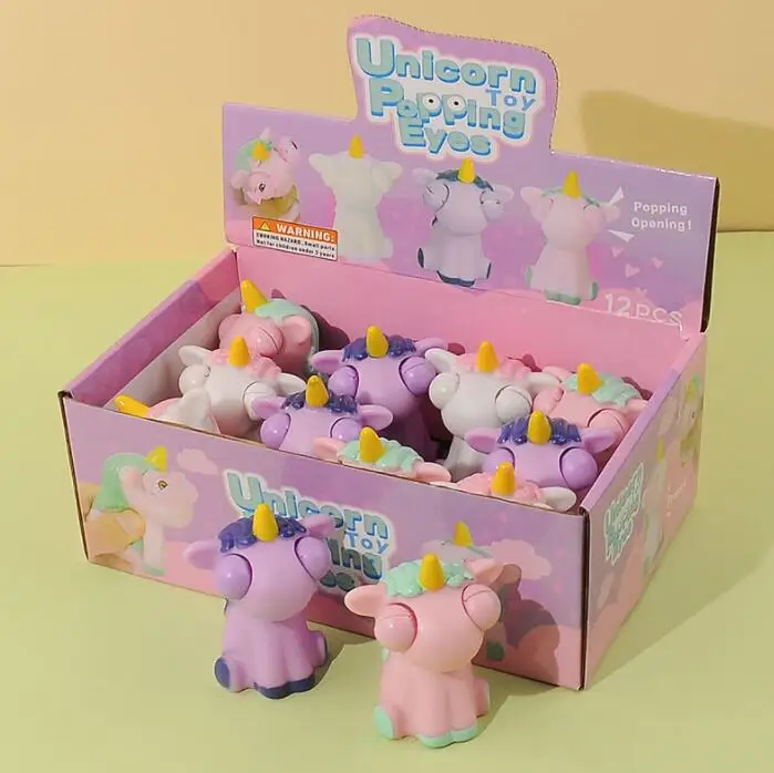 Kids Toy 2023 Art Creativity Animals With Pop Out Eyes Fun Squeeze