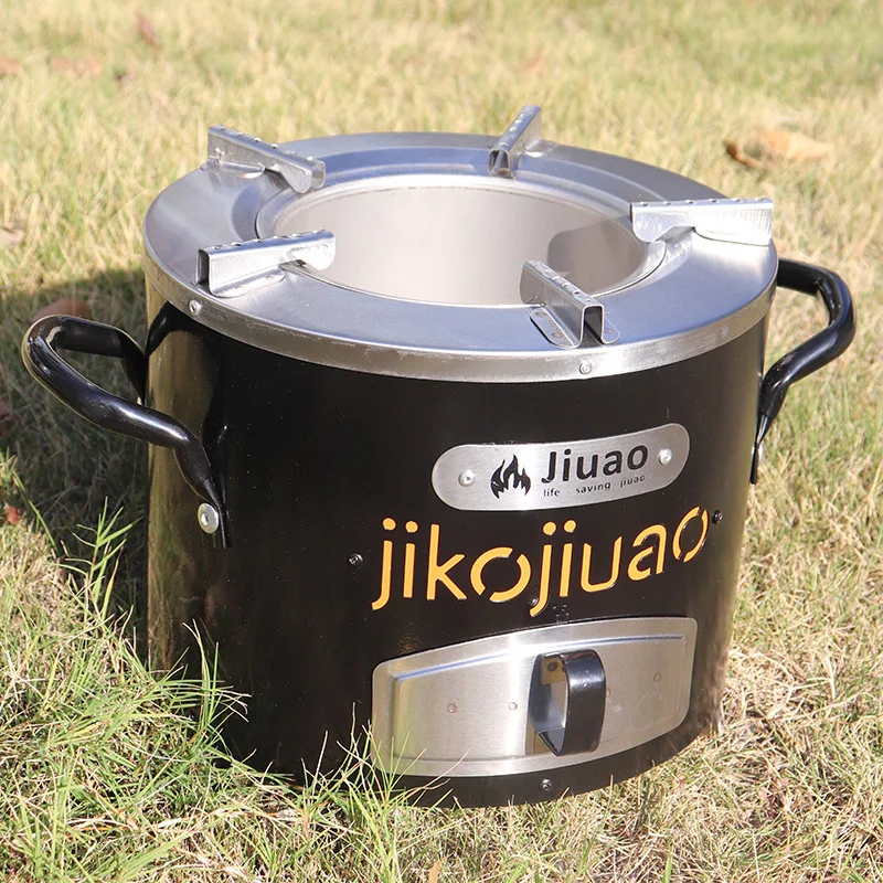 Multifunctional Stainless Steel Household Firewood Stove for Picnics and Cooking Exported to Africa for BBQ Grills