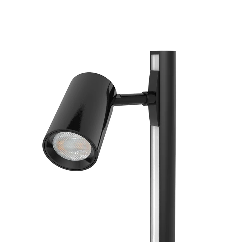 Modern design high lumen aluminum shell Track Light 1w Focus vertical LED Track Light mini led spotlight