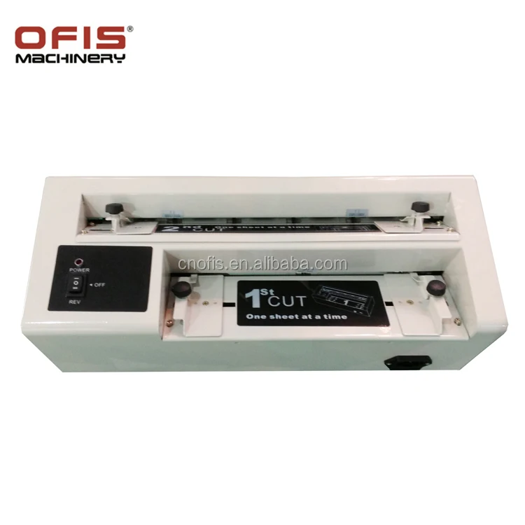OFIS CC3 Electric Business Card Cutting Machine New Condition Paper Cutting Device