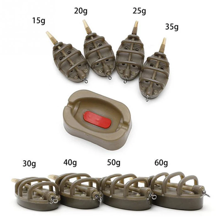 Croch Inline Method Feeders Set with Quick Release Moulds