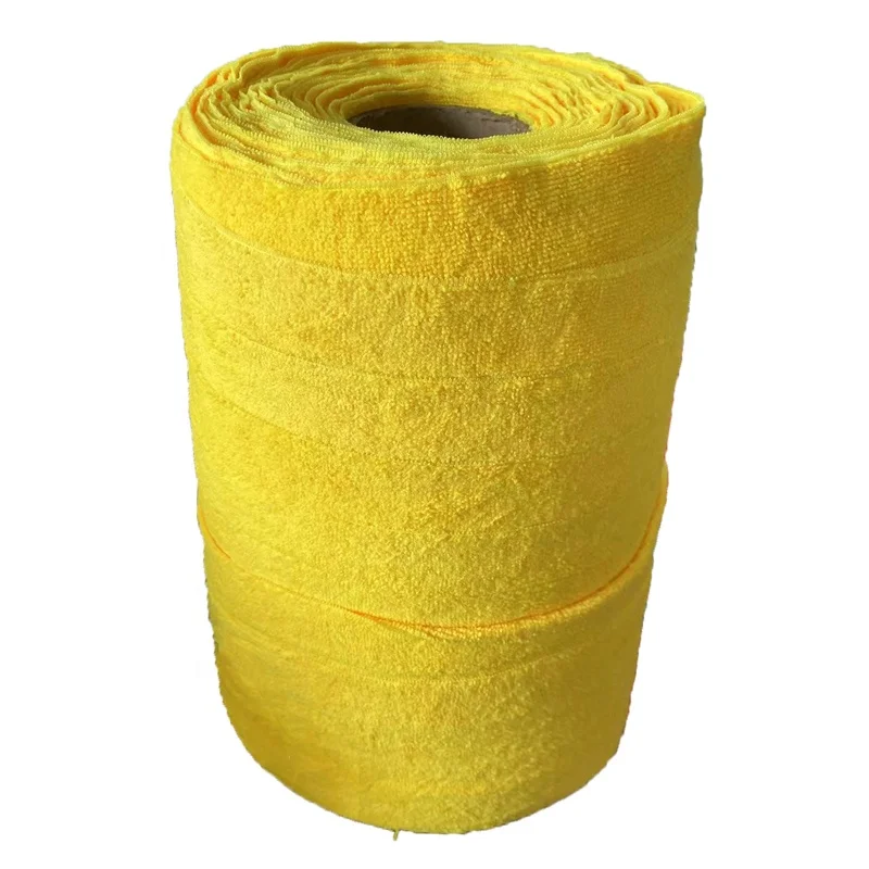 Microfiber Fabric Roll For Making Mop Cloth Stripes Replace Mop Head ...