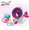 DWI 833 Do-It-Yourself girls knitting machine toys easy knit wool toy for kids