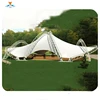 Extravagant community landmark pavilion tensile membrane structures for recreation/entertainment center