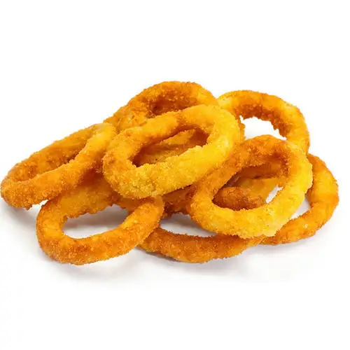 natural cut hand-made frozen breaded fried onion ring
