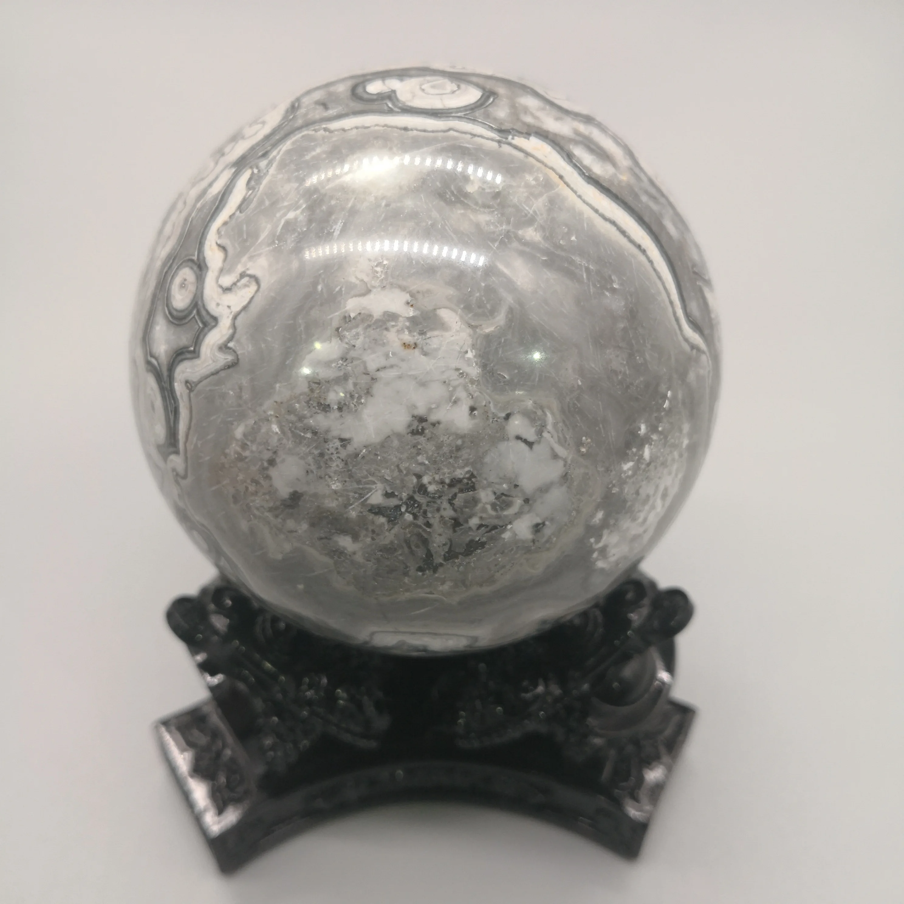 批发天然毕加索石英水晶球家庭风水装饰品