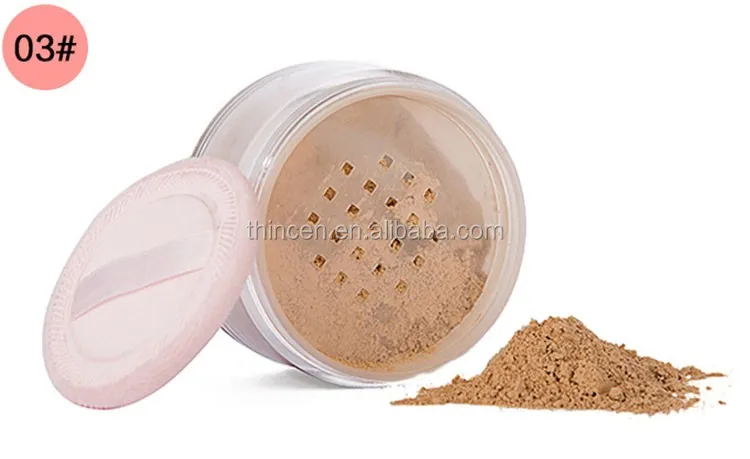 Best Selling 6 Color Private Label Face Makeup Loose Setting Powder