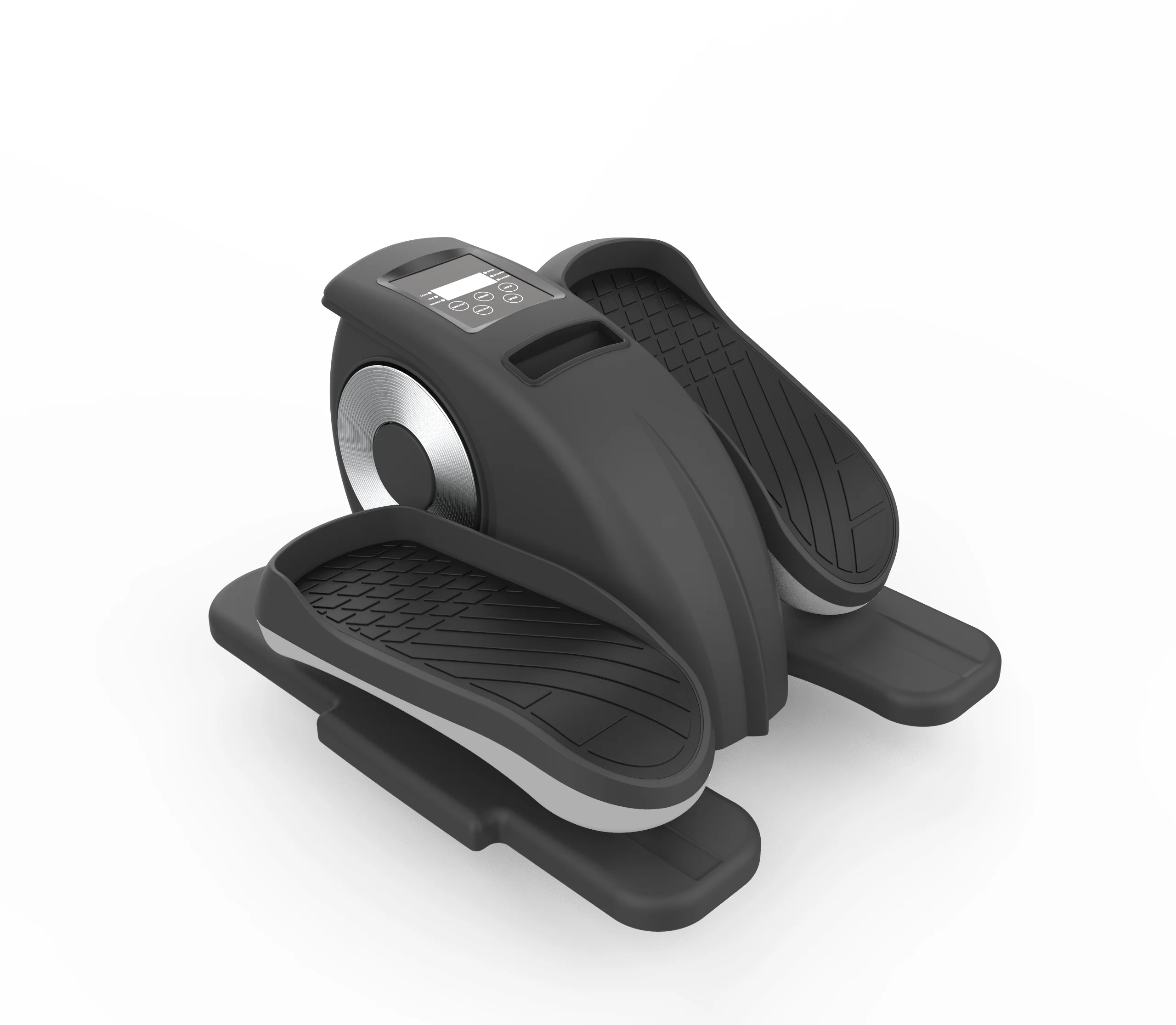 Seated Under Desk Cross Elliptical Trainer Machine Remote Control