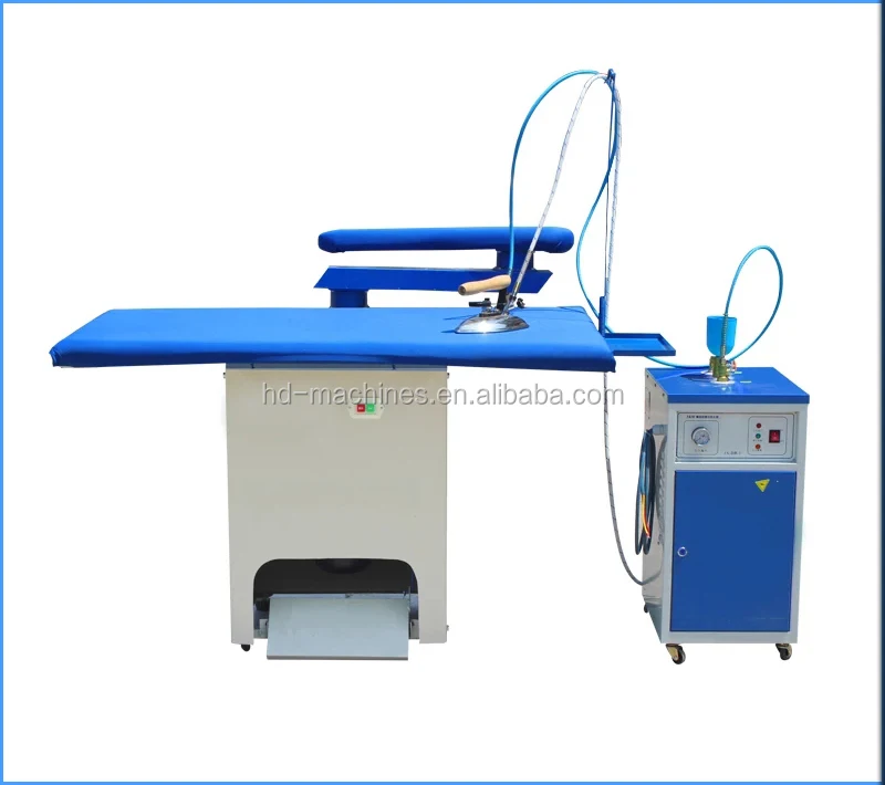 Stream Iron Table Industrial Steam Iron Table with Boiler for Garment Ironing