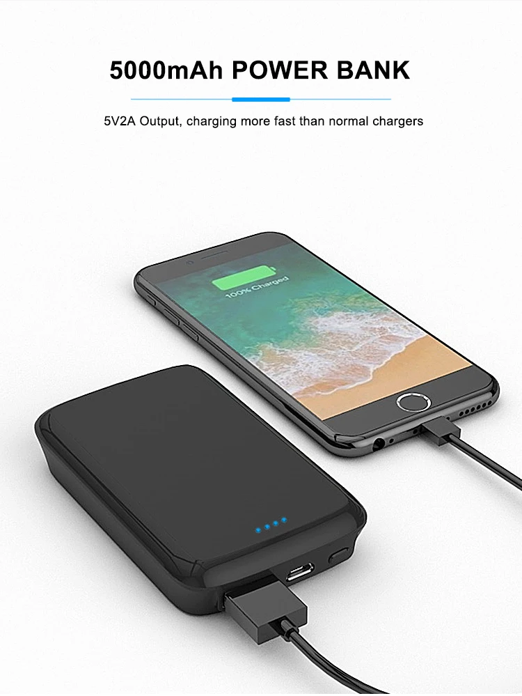 Otravel Unique Design Sl-310b 5000ma Power Bank 3 Ports Smart Usb Power 