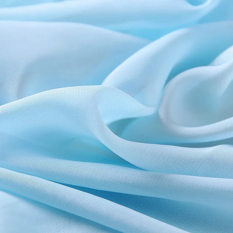 中国制造 100% 涤纶透气雪纺服装面料