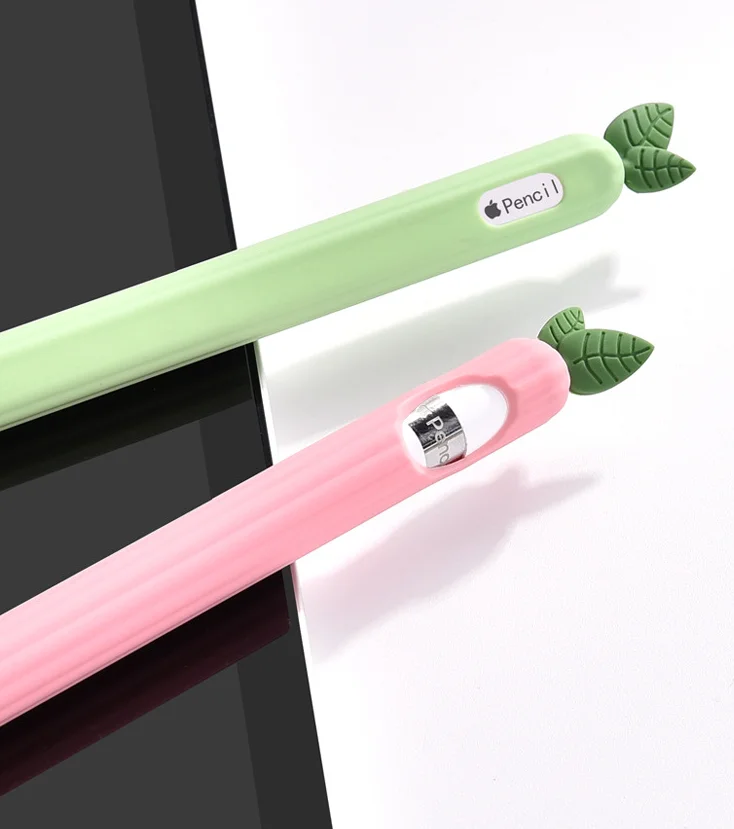 Silicone Protective Pencil Cover For Apple Pencil 1/2 Case For Ipad