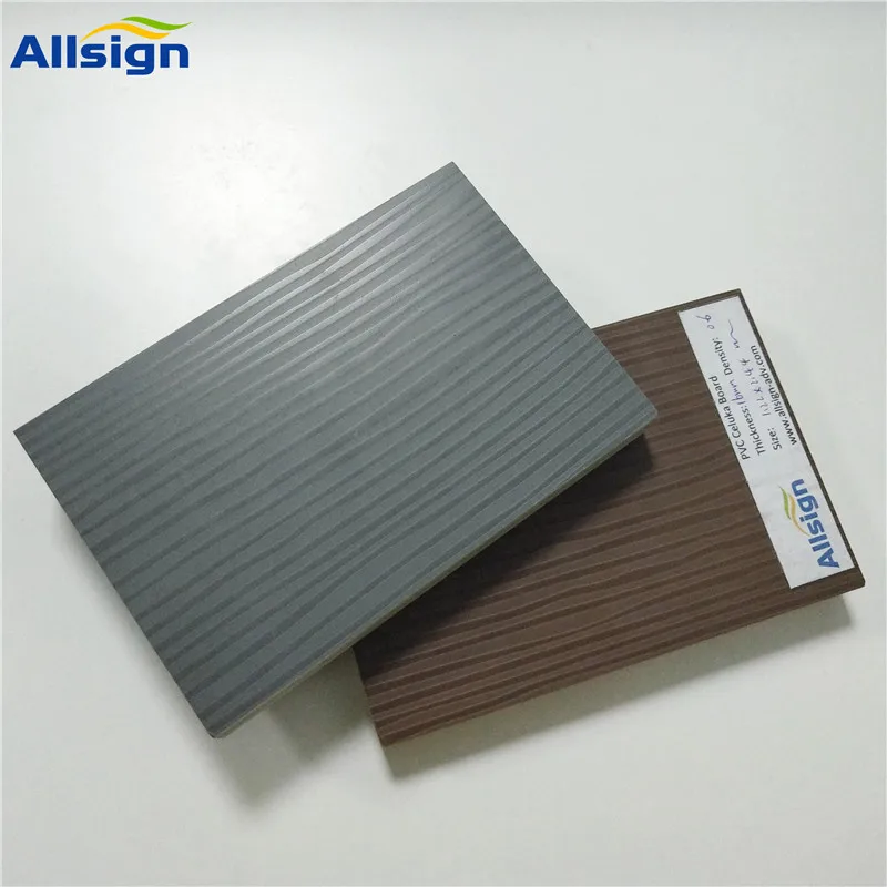 Surface Embossing Pvc Celuka Board With Wood Grain Buy Surface