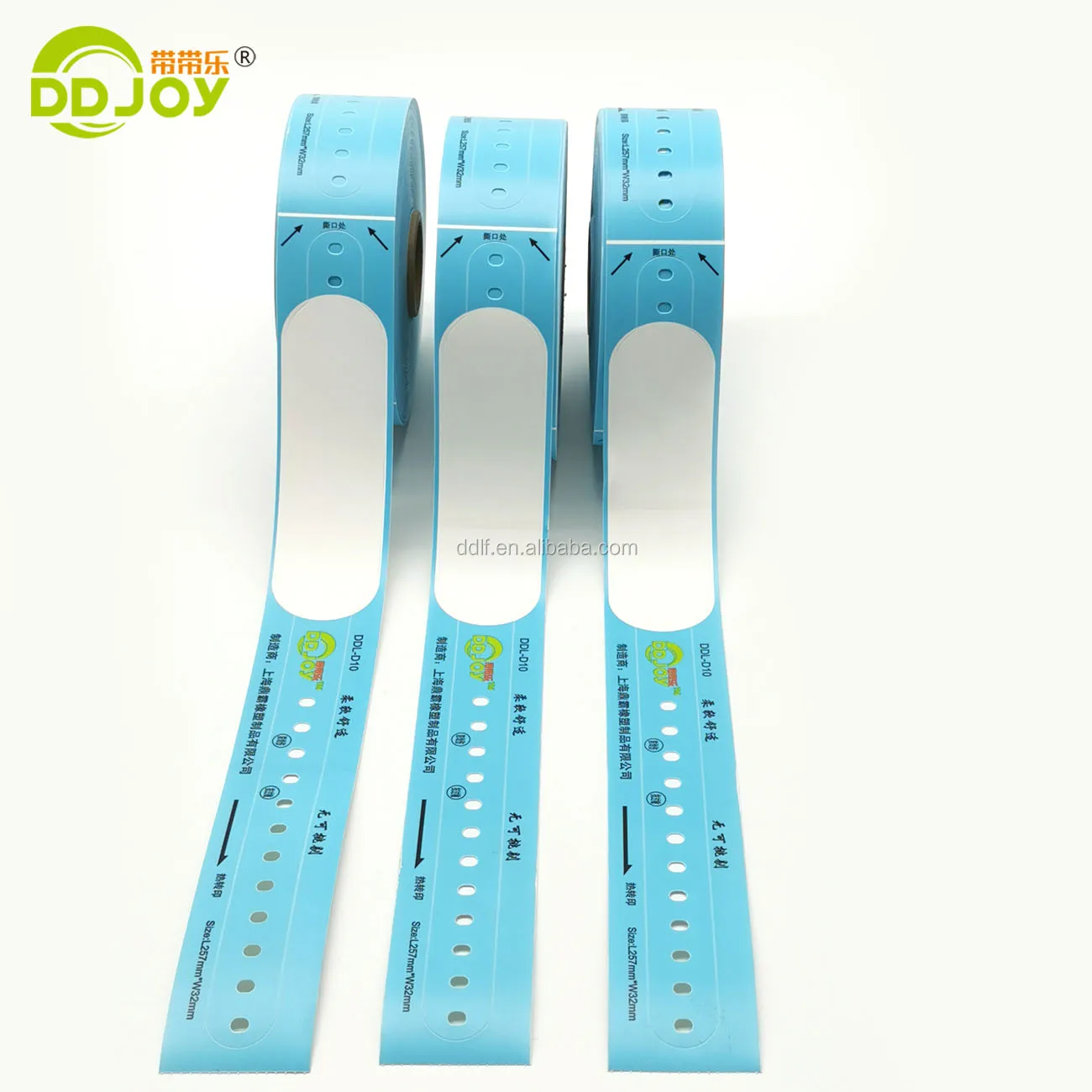 Ddjoy Wristband Manufacturer Soft Id Adult Patient Wristband Supply