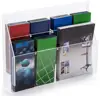 Custom Acrylic Brochure Holder Plexiglass Magazine Counter Display