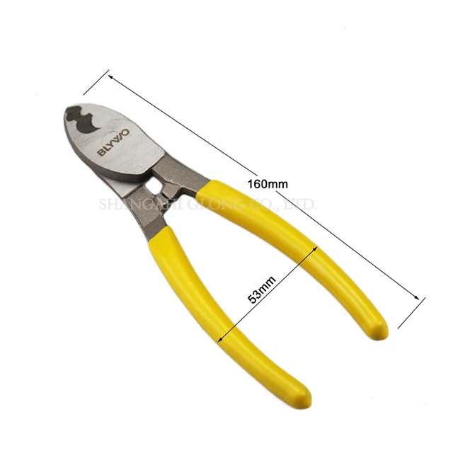 6" Cutting Plier Cable Electric Wire Stripper 6" Cutter Plastic Handle Tool 