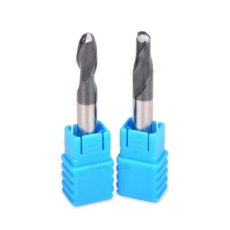 中国制造商数控铣床工具采用优质球头立铣刀钢 r3x15x50l-2t